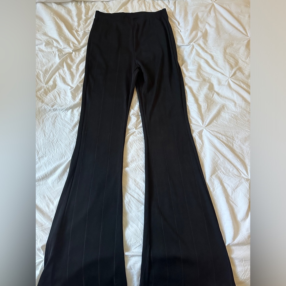Black Flare Pants